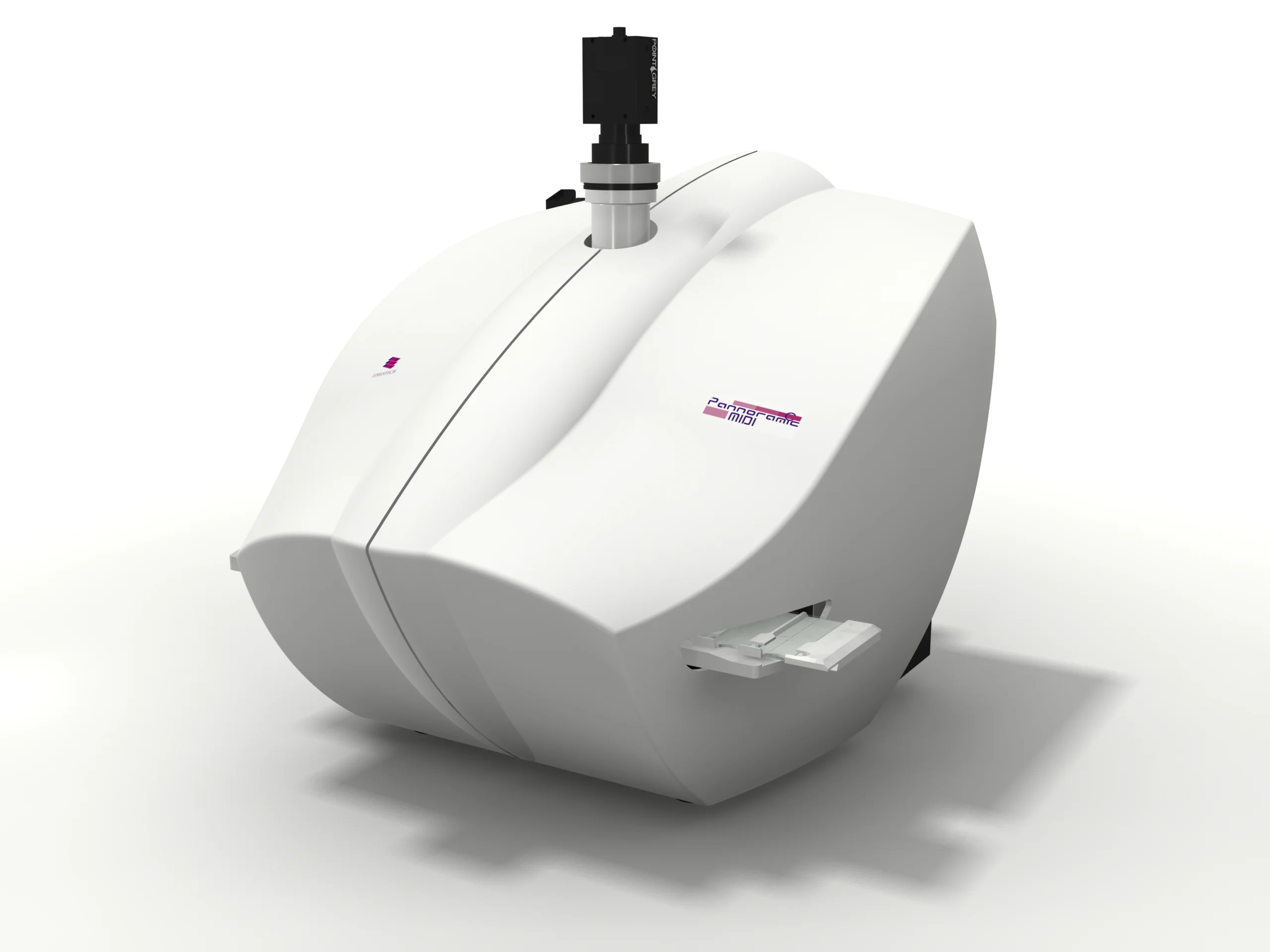 MIDI_m4_kornyezetben_feher_hajlitott_hatterrel-fekete_hatlap-feher_talca-Lumencor-Pointgrey_kamera_NAGY_logo_kicsit_szetnyitott_render_cam040_3840x2880
